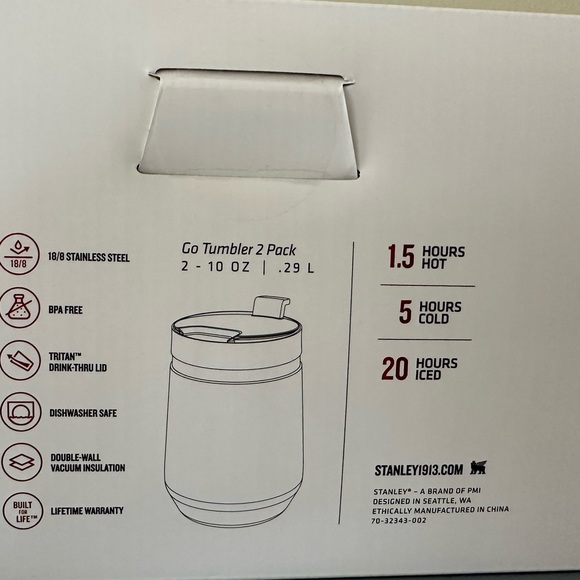 NWT Stanley Valentine’s 2 pack  Target Tumbler (s) Pink and Red cups - Picture 4 of 5